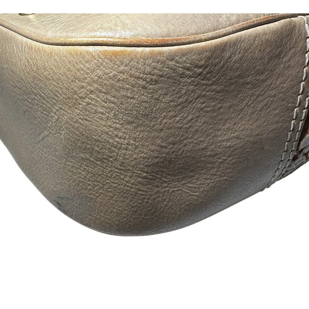 GUCCI Large Neutral Python Jockey Hobo Tote Shoulder Bag - Picture 8 of 9